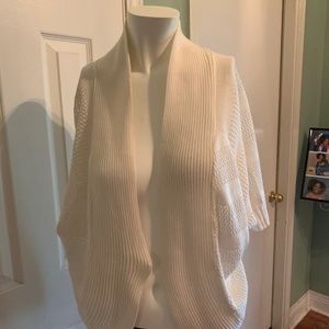 White Crop Top Sweater